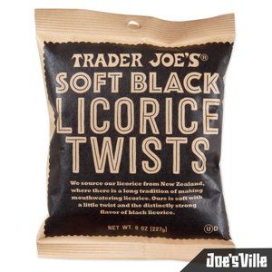 Soft Black Licorice Twists - Trader Joe's